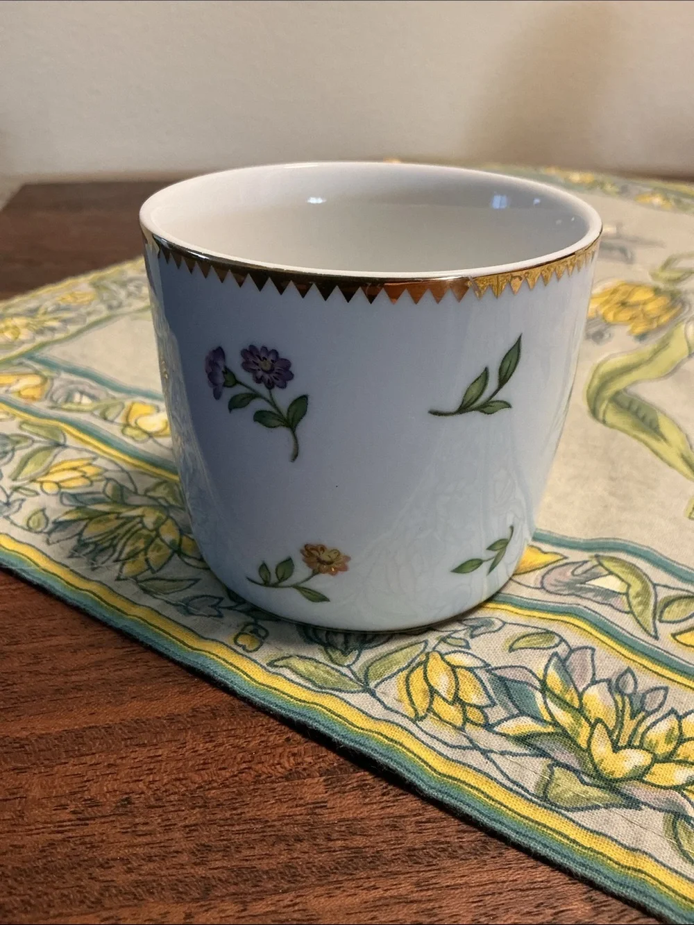 I. Godinger & Co. Primavera Flat Cup & Saucer Set